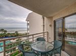 4th Floor Balcony with Ocean and Pool Views at 3424 Villamare